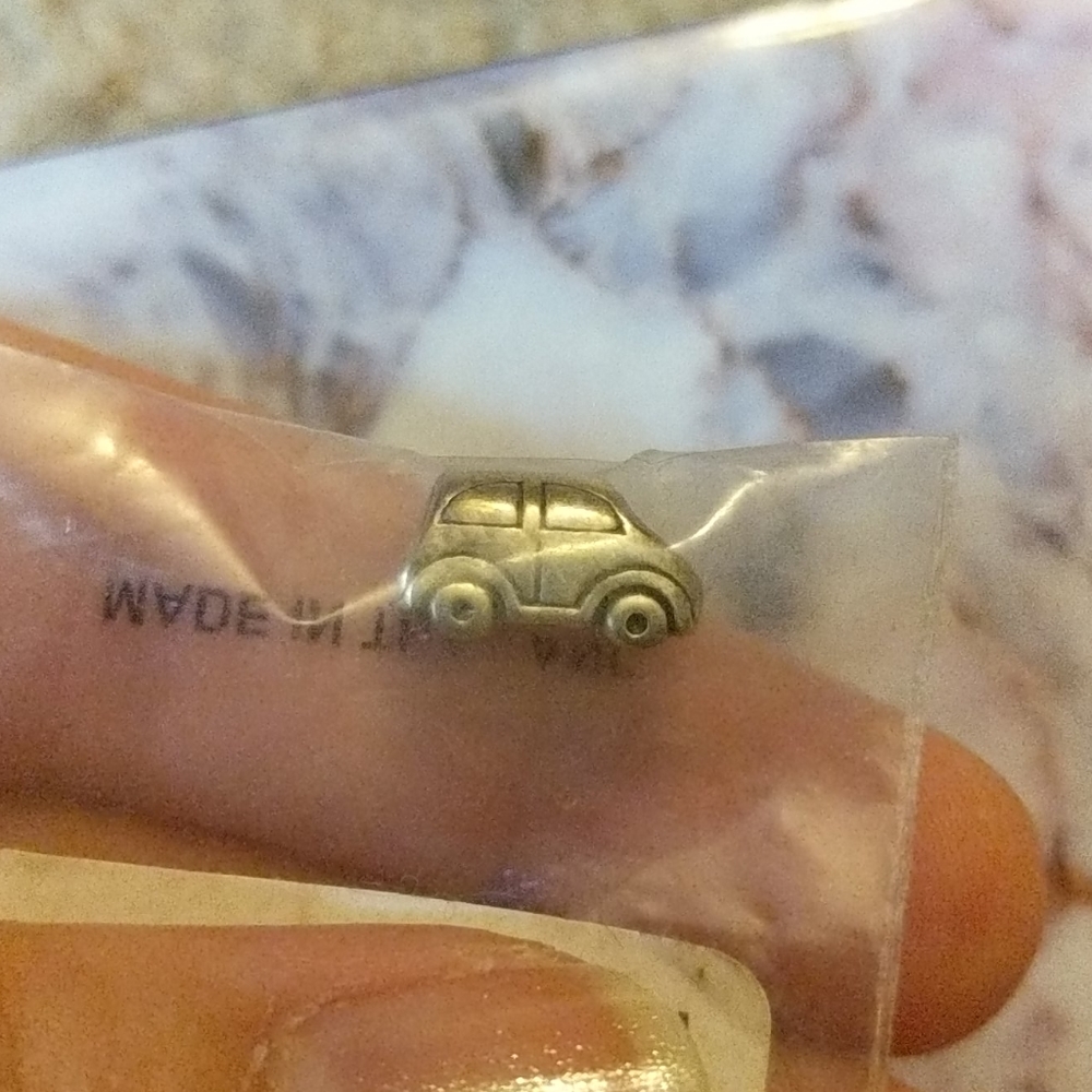 NEW Silver Car Slide Bracelet Charm Like Pandora